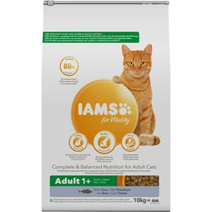 Iams Adult kattenvoer met tonijn 2 x 10 kg