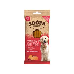 Soopa - Cranberry & Süßkartoffel Jumbo Stick - 170 g