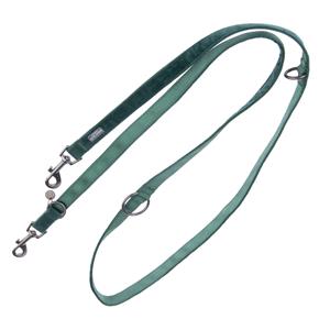 Hondentuig Nomad Tales Blush, emerald - Bijpassende riem: 200 cm lang, 20 mm breed