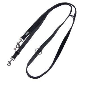 Hondentuig Nomad Tales Blush, ebony - Bijpassende riem: 200 cm lang, 20 mm breed