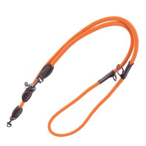 Hondenriem Nomad Tales Spirit in de kleur tangerine - 200 cm lang, Ø 10 mm