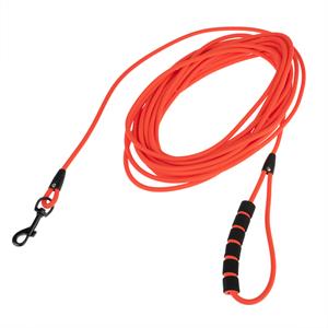 TIAKI Tugline Neo Comfort, rood 10m lang, 6mm breed hond