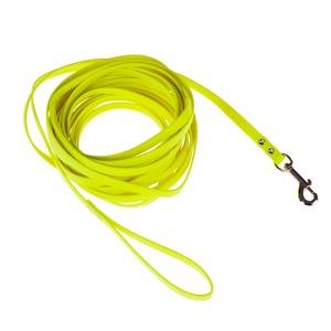 Heim 10 m lang, 1,3 cm breed -  BioThane Hondenriem Neon-Geel