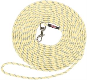 Trixie Junior Puppy Tracking Lead round XXS-XS: 4 m/ø 4 mm yellow