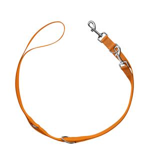 Hunter Verstelbare Hondenlijn London Oranje 200cm lang, 10mm breed Hond