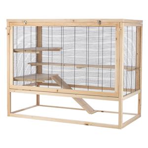 TRIXIE KNAAGDIERENVERBLIJF MUIZEN HOUT 100X50X80 CM