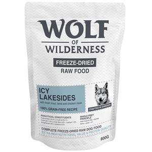 Wolf of Wilderness Icy Lakesides Lam, Forel & Kip - 800 g