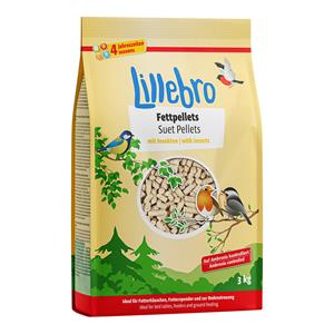3kg Vetbrokken met Insecten Lillebro Vetpellets Tuinvogels