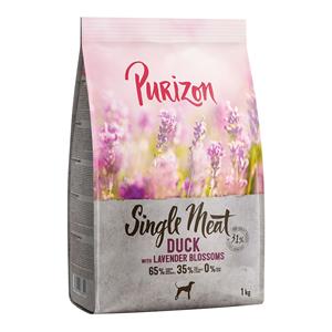 Purizon Single Meat Adult Eend met Appel en Lavendelbloesem - Graanvrij - 1 kg