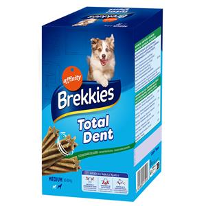 Affinity Brekkies 16x 180g Brekkies Total Dent voor middelgrote honden hondensnacks