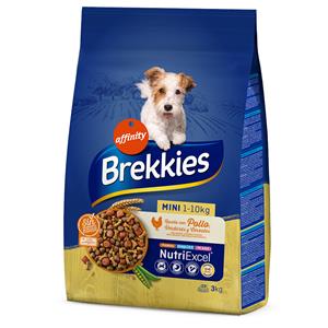 Affinity Brekkies 2 x 3 kg Brekkies Mini Kip Honden Droogvoer