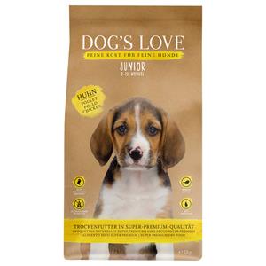 Dog´s Love 2kg Dog's Love Junior Kip Hondenvoer Droog
