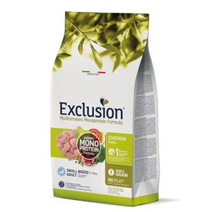 7 kg Exclusion Mediterraneo Adult Small met Kip Droogvoer voor honden