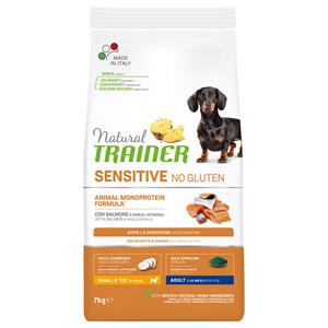Trainer Natural Sensitive 7kg Sensitive No Gluten Adult Small Zalm Natuurlijk Trainer