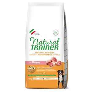12 kg Trainer Natural Sensitive No Gluten Adult Med/Max Pork hondenvoer droog