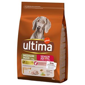 Affinity Ultima Ultima Medium / Maxi Senior Kip Hondenvoer - 6 kg (2 x 3 kg)