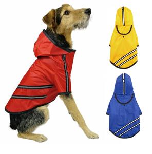 nobleza Hondenregenjas met capuchon 80 cm