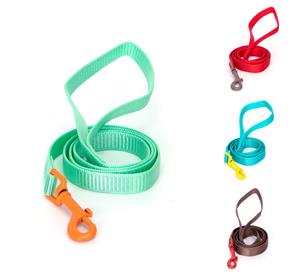 Nobleza Hondenriem - Nylon - Plat - Lengte 120 - Breedte 2 cm
