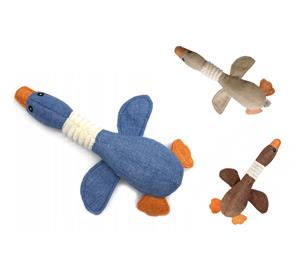 nobleza Honden piepspeelgoed pluche knuffel gans