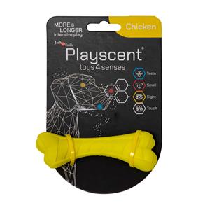 jackandvanilla Hondenspeelgoed rubber kauwbot 11 cm Kip