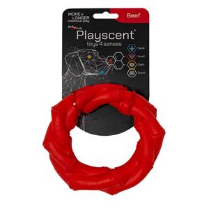 jackandvanilla Hondenspeelgoed rubber ring 14 cm rund