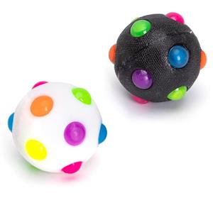 nobleza Hondenbal met licht disco 6 cm