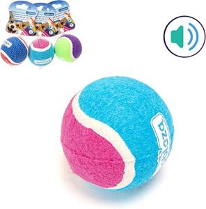 Nobleza Honden tennisbal - Met piep - Diameter 6,4 cm