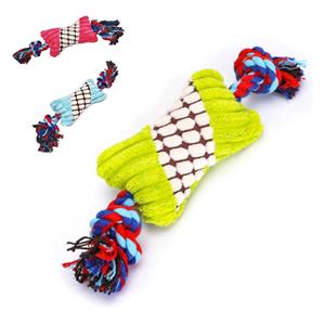 nobleza Honden piepspeelgoed met touw