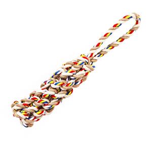 Nobleza Honden trektouw - Gevlochten kegel - 34 cm