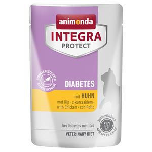 Animonda Integra 48x 85g  Protect Adult Diabetes Kip natvoer voor katten