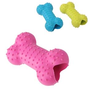 nobleza Honden kauwspeeltje rubber botje