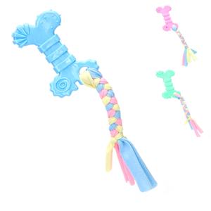 nobleza Puppyspeeltje rubber met flos