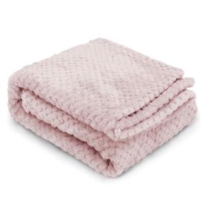 Nobleza Deken voor hond en kat - Pluche - Bruin - Maat M - 80x100 cm