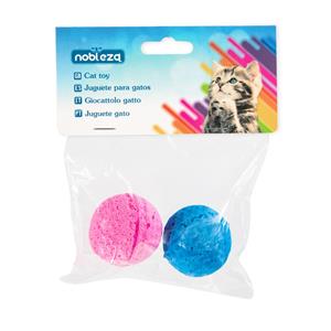 nobleza Katten speelballetjes zacht schuim