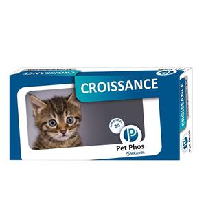 2 x 96 tabletten Ceva Pet-Phos Cat Growth Aanvullend Voer Kat