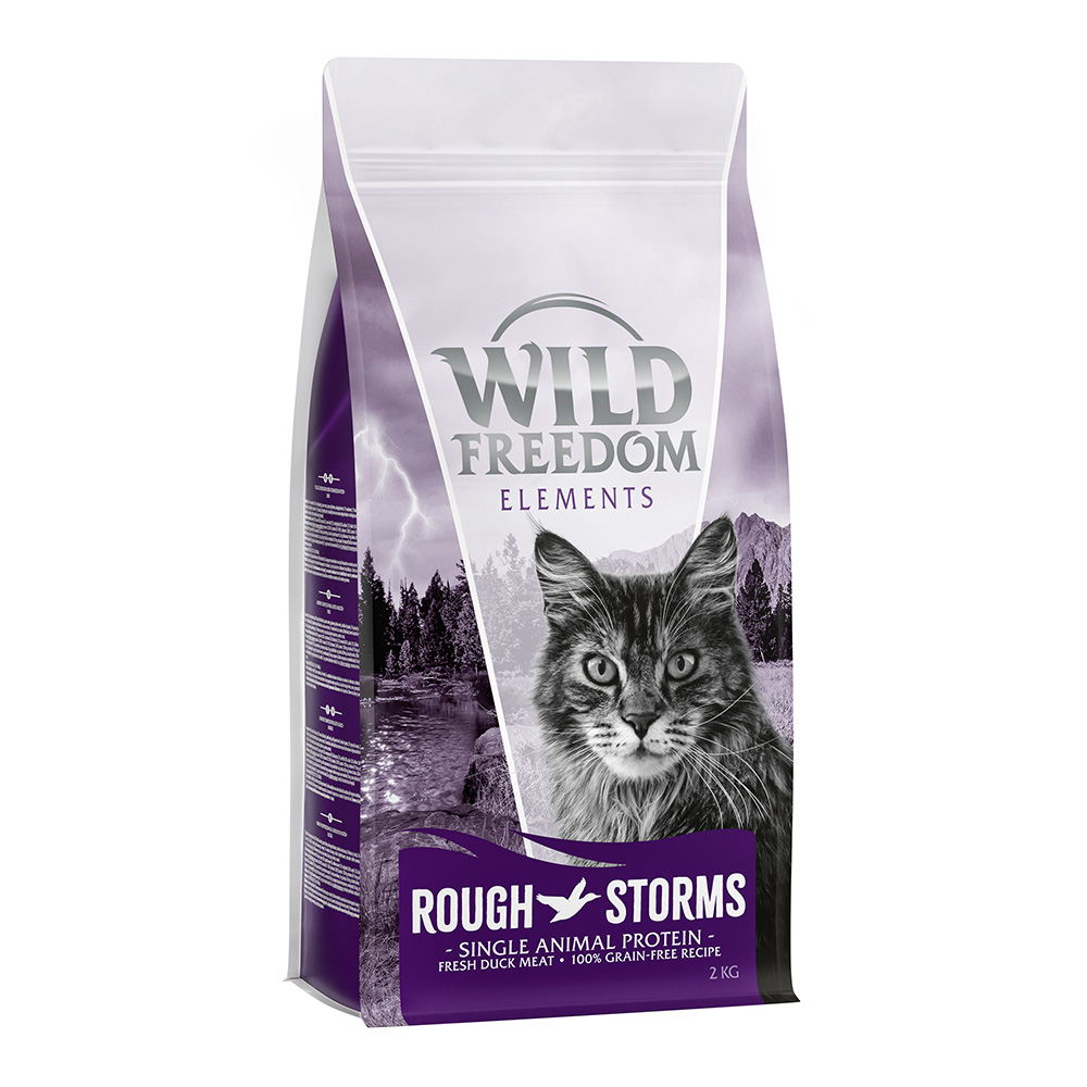 2kg Adult "Rough Storms" Eend Wild Freedom Kattenvoer