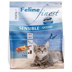Porta 21 Feline Finest Sensible Ocean - Dubbelpak: 2 x 2 kg