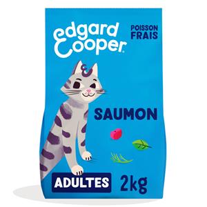 2x2kg Adult Zalm Graanvrij Edgard & Cooper Kattenvoer