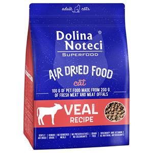 Dubbelpak: 2x1kg Dolina Noteci Superfood Feline Kalf droog kattenvoer