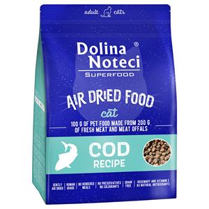Dubbelpak: 2x1kg Dolina Noteci Superfood Feline droog kabeljauw kattenvoer