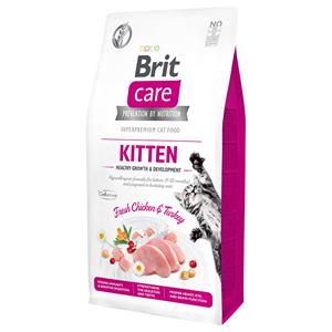 Brit Care 7 kg  Grain-Free Kitten Healthy Growth & Development droog kattenvoer