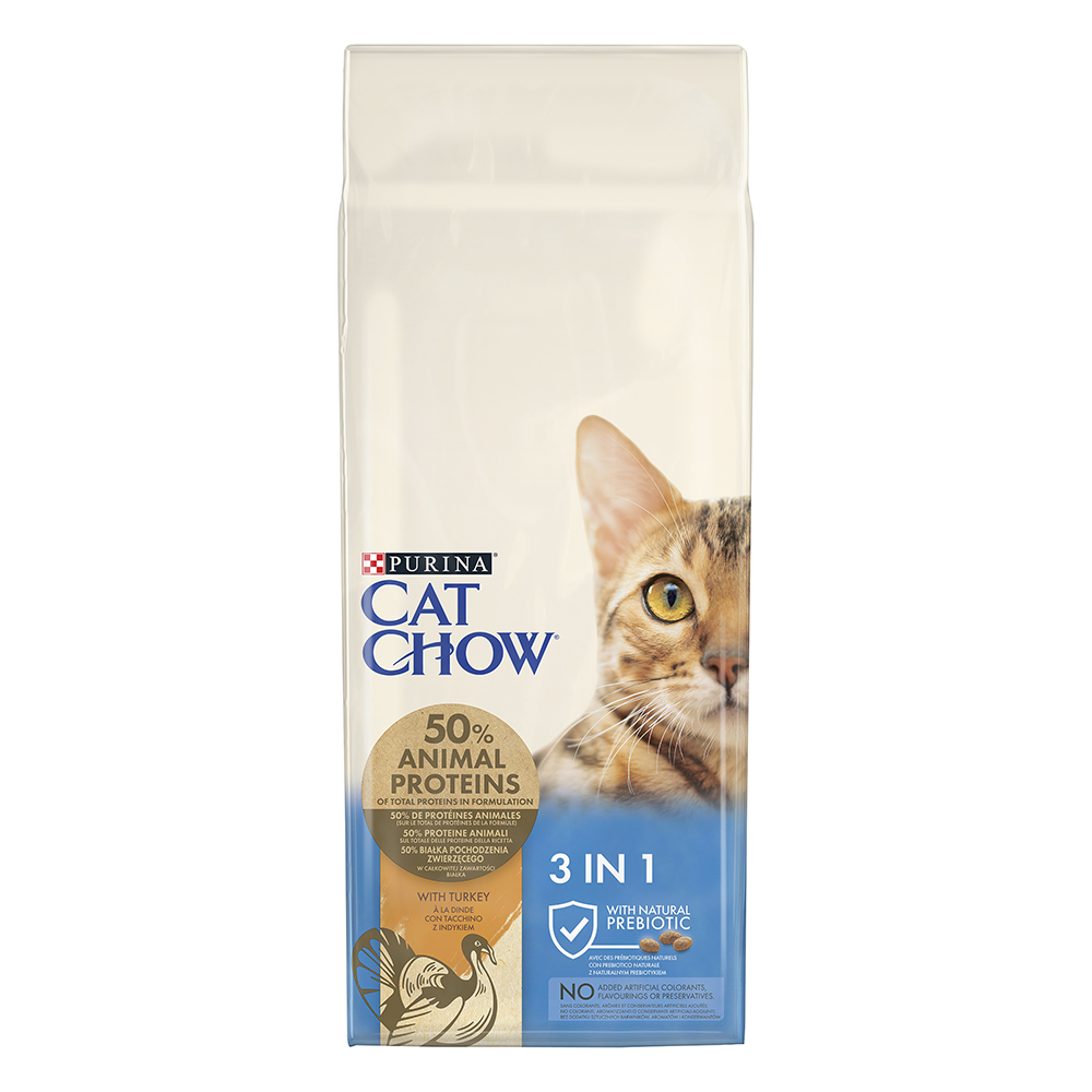 Cat Chow Special Care 3in1 met Kalkoen - 15 kg
