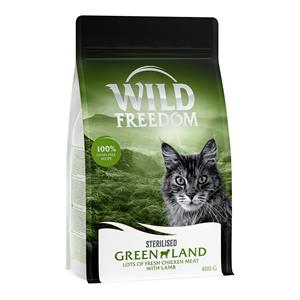 Wild Freedom Adult "Green Lands" Sterilised Lam – Graanvrij Kattenvoer - 400 g