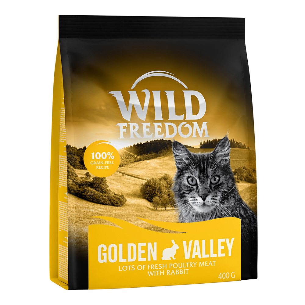 Wild Freedom Adult "Golden Valley" met Konijn Kattenvoer - 400 g