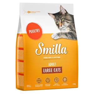 Smilla 4kg Adult XXL-Brokken Gevogelte  Kattenvoer