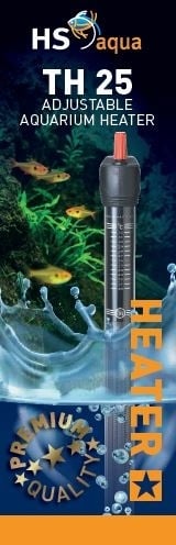 HS Aqua Glass Aquarium Heater & Protector TH-25