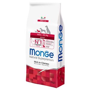 Monge Superpremium Dog 7,5kg Super Premium Adult Mini Chicken Monge Droogvoer voor honden