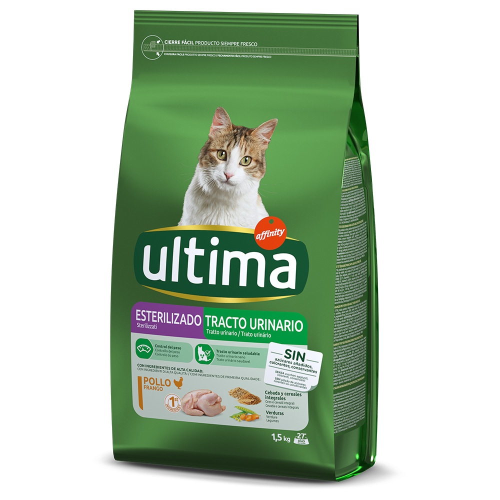 Affinity Ultima Ultima Cat Sterilized Urinary Kip - 1,5 kg