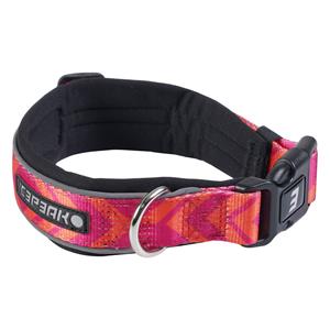 Icepeak Pet Live Soft Halsband, cranberry Gr. L: halsomvang 50-60 cm, breedte hond 30 mm