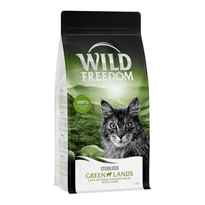 Wild Freedom Adult "Green Lands" Sterilised Lam – Graanvrij Kattenvoer - 2 kg